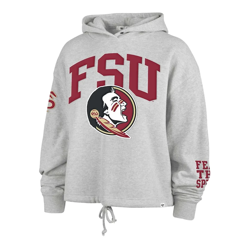 '47 Florida State Seminoles High Hopes Long Sleeve Cropped Hoodie