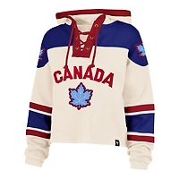 '47 Hockey Canada Cropped Superior Lacer Hoodie