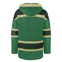 '47 Kelly Chicago Bulls McLucky Superior Lace-Up Pullover Hoodie