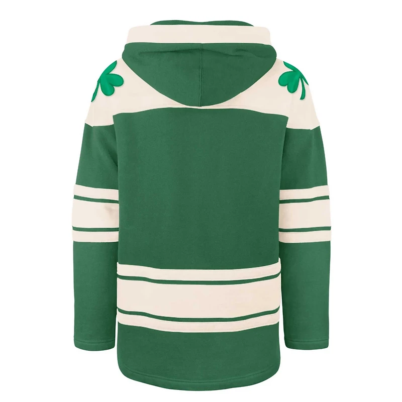 '47 Kelly Pittsburgh Penguins St Patrick's Day Superior Lacer Pullover Hoodie