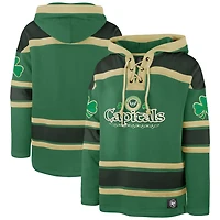 '47 Kelly Washington Capitals St Patrick's Day McLucky Superior Lacer Pullover Hoodie