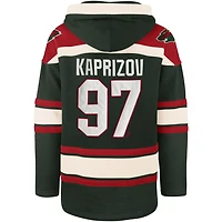 '47 Kirill Kaprizov Minnesota Wild Player Name  Number Lacer Pullover Hoodie