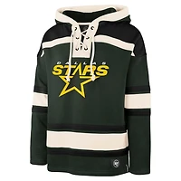 '47 Mike Modano Dallas Stars Retired Player Name  Number Lacer Pullover Hoodie