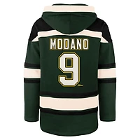 '47 Mike Modano Dallas Stars Retired Player Name  Number Lacer Pullover Hoodie