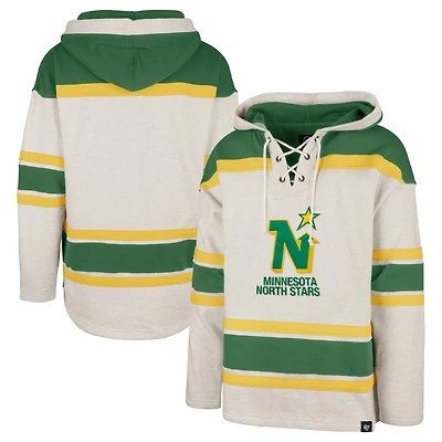 '47 Minnesota North Stars Heritage Rockaway Lace-Up Pullover Hoodie