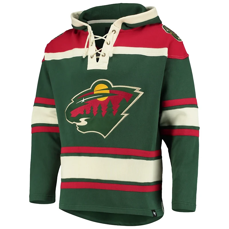 '47 Minnesota Wild Superior Lacer Pullover Hoodie
