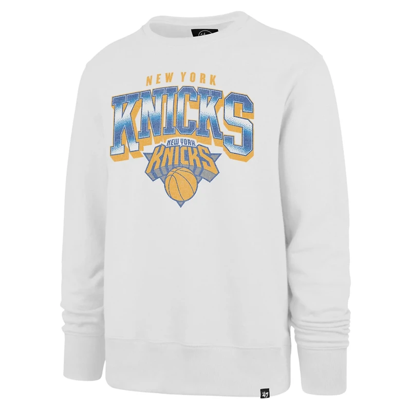 '47 New York Knicks Big  Tall Spotlight Headline Pullover Sweatshirt