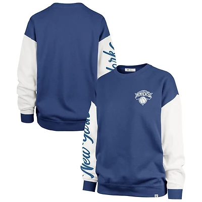 '47 New York Knicks Rise Andie Oversized Pullover Sweatshirt