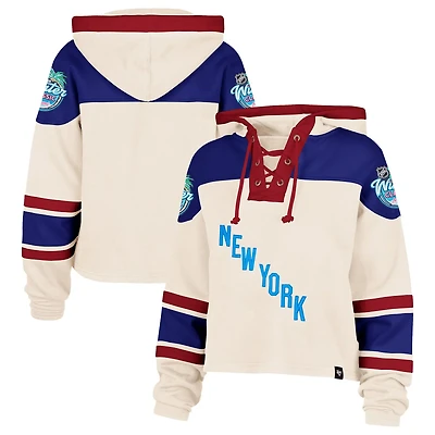 '47 New York Rangers 2026 NHL Winter Classic Cropped Superior Lacer Hoodie