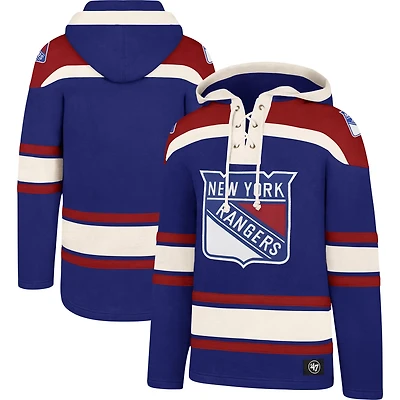 '47 New York Rangers Superior Lacer Pullover Hoodie