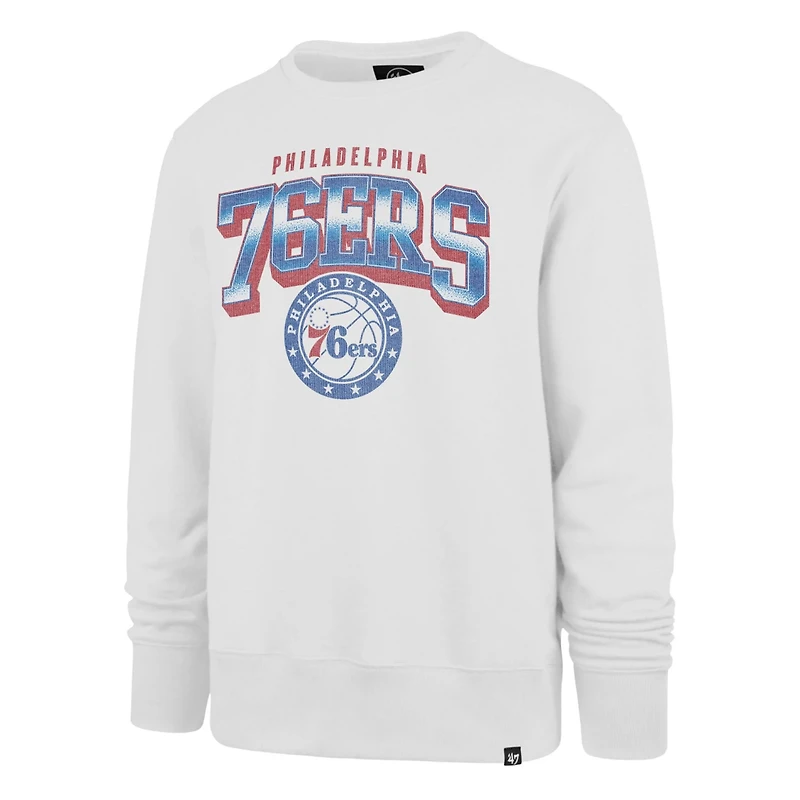 '47 Philadelphia 76ers Spotlight Headline Pullover Sweatshirt