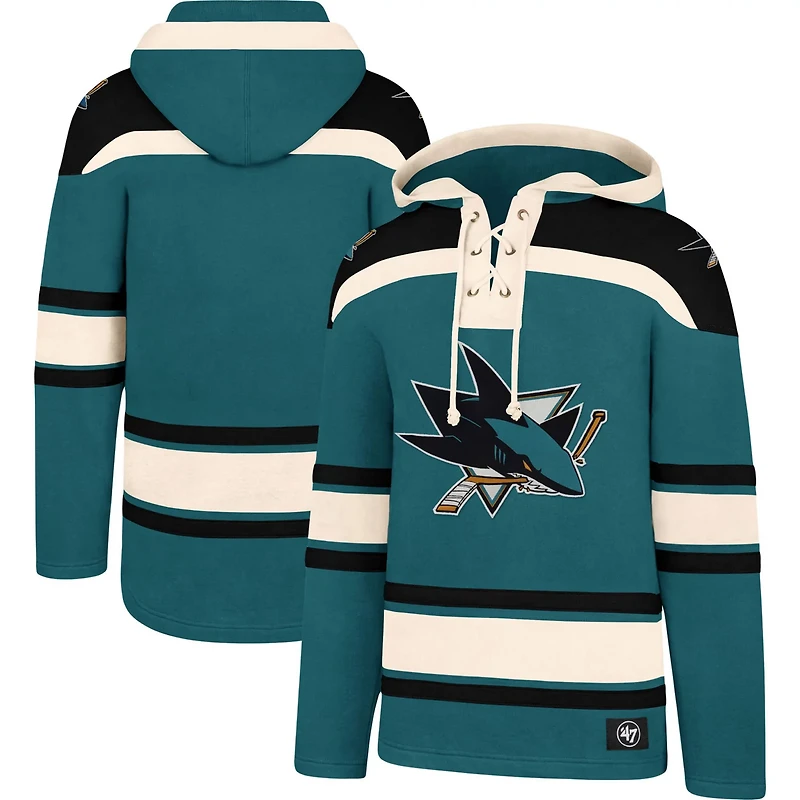 '47 San Jose Sharks Superior Lacer Pullover Hoodie