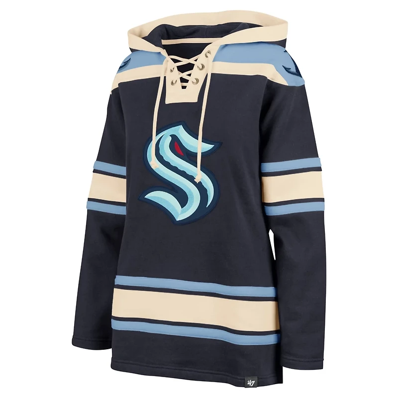 '47 Seattle Kraken Superior Lacer Pullover Hoodie