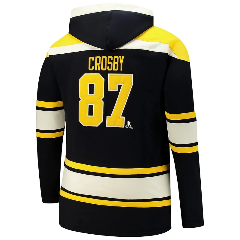 '47 Sidney Crosby Pittsburgh Penguins Big Tall Lace-up Pullover Hoodie