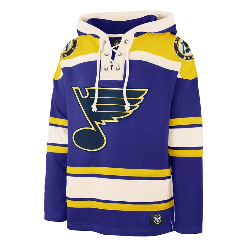 '47 St Louis Blues Superior Lacer Pullover Hoodie