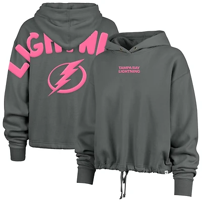 '47 Tampa Bay Lightning Bright Side Venice Cropped Pullover Hoodie