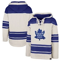 '47 Toronto Maple Leafs Rockaway Lace-Up Pullover Hoodie