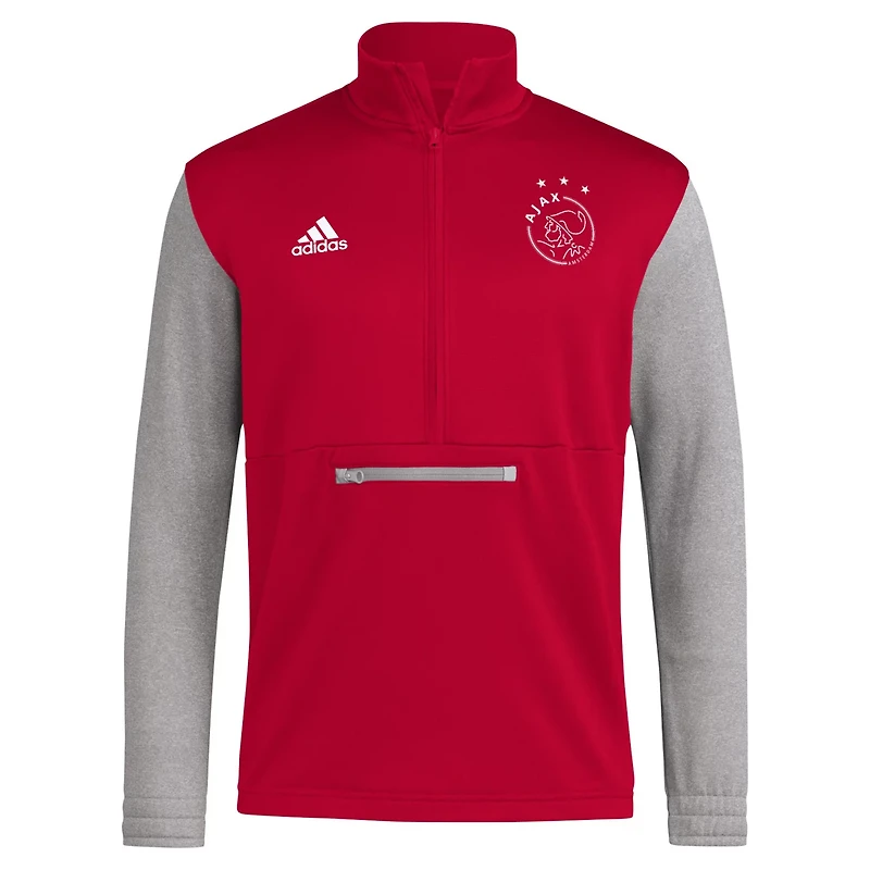 adidas Ajax Team Crest Pullover Hoodie