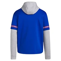 adidas Kansas Jayhawks Pullover Baseball Jersey Hoodie