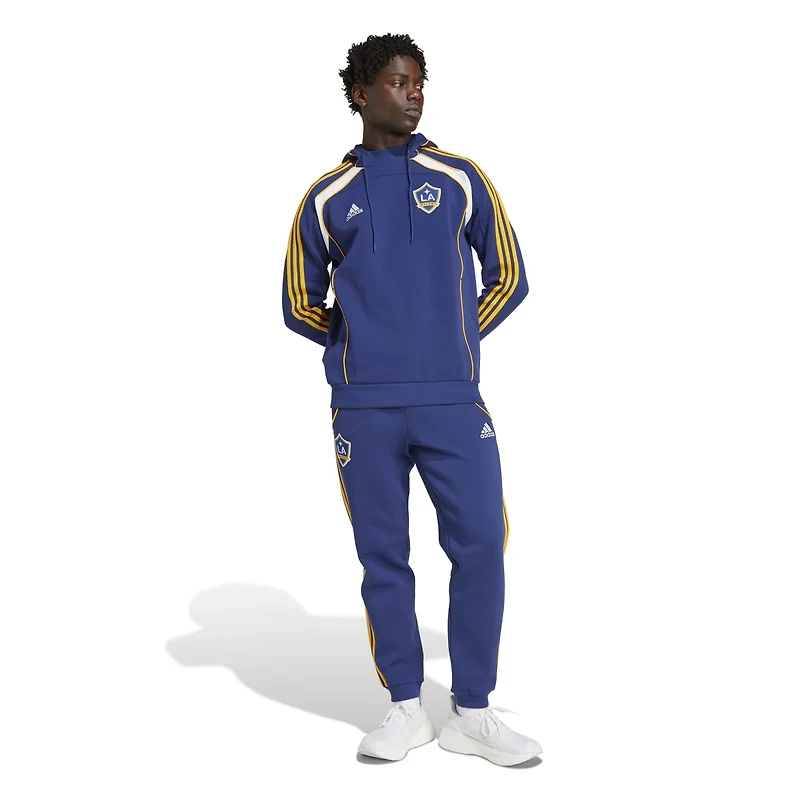 adidas LA Galaxy 2025 Travel Pullover Hoodie