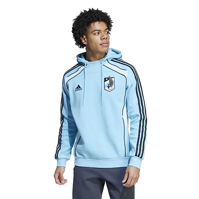 adidas Light Minnesota United FC 2025 Travel Pullover Hoodie