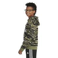 adidas Long Sleeve "Liquid Camo" Printed Hoodie