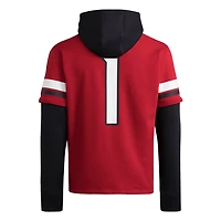 adidas Louisville Cardinals Jersey Pullover Hoodie