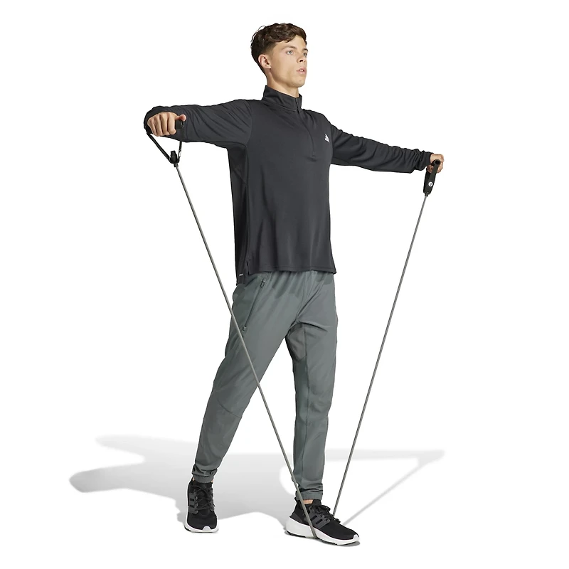 adidas Men's Tr-Es 1/4 Zip Sweatshirt