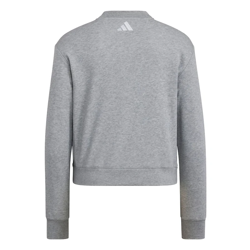 adidas Miami Hurricanes Pullover Crewneck Sweatshirt