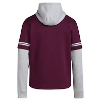 adidas Mississippi State Bulldogs Pullover Baseball Jersey Hoodie