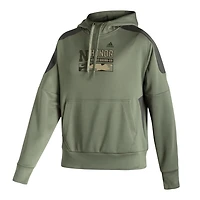 adidas Nebraska Huskers Salute to Service Military Appreciation Pullover Hoodie