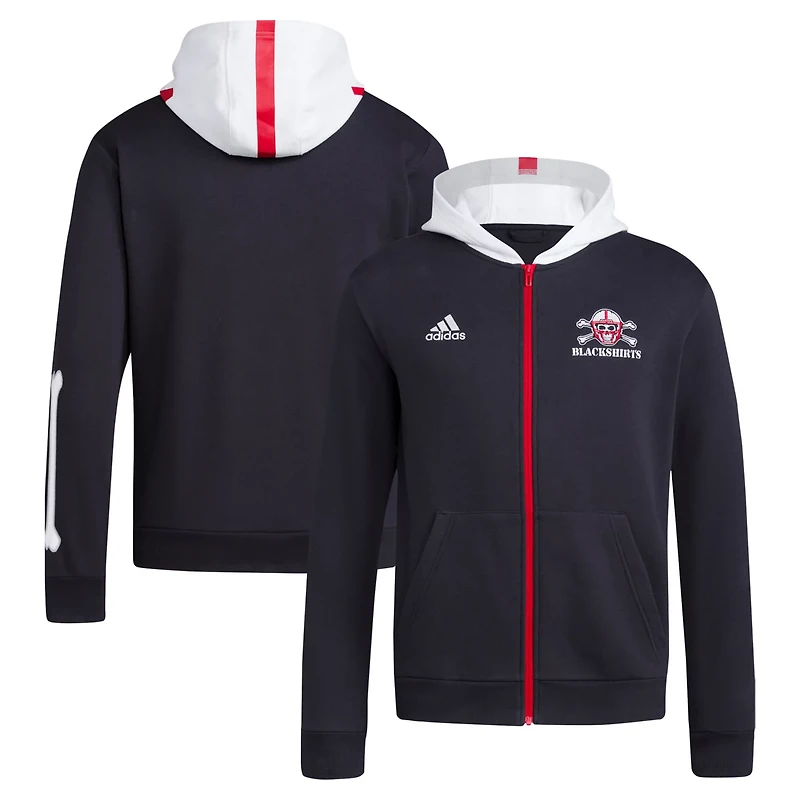 adidas Nebraska Huskers shirts Full-Zip Hoodie