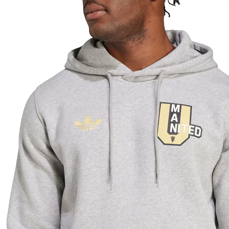 adidas Originals Manchester United Varsity Pack Pullover Hoodie