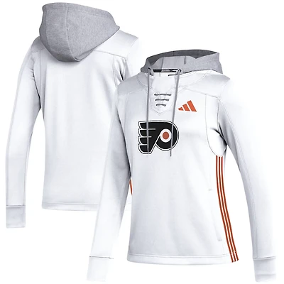 adidas Philadelphia Flyers Refresh Skate Lace AEROREADY Pullover Hoodie