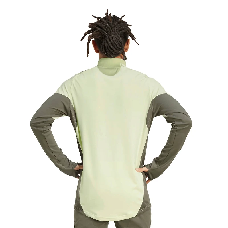 adidas Real Madrid 2025 26 AEROREADY Raglan Quarter-Zip Training Pullover