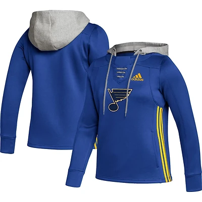 adidas St Louis s Skate Lace Primeblue Team Pullover Hoodie