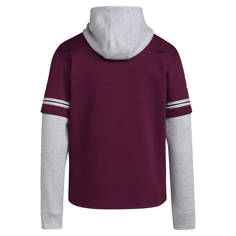 adidas Texas AM Aggies Pullover Baseball Jersey Hoodie