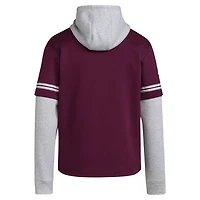 adidas Texas AM Aggies Pullover Baseball Jersey Hoodie
