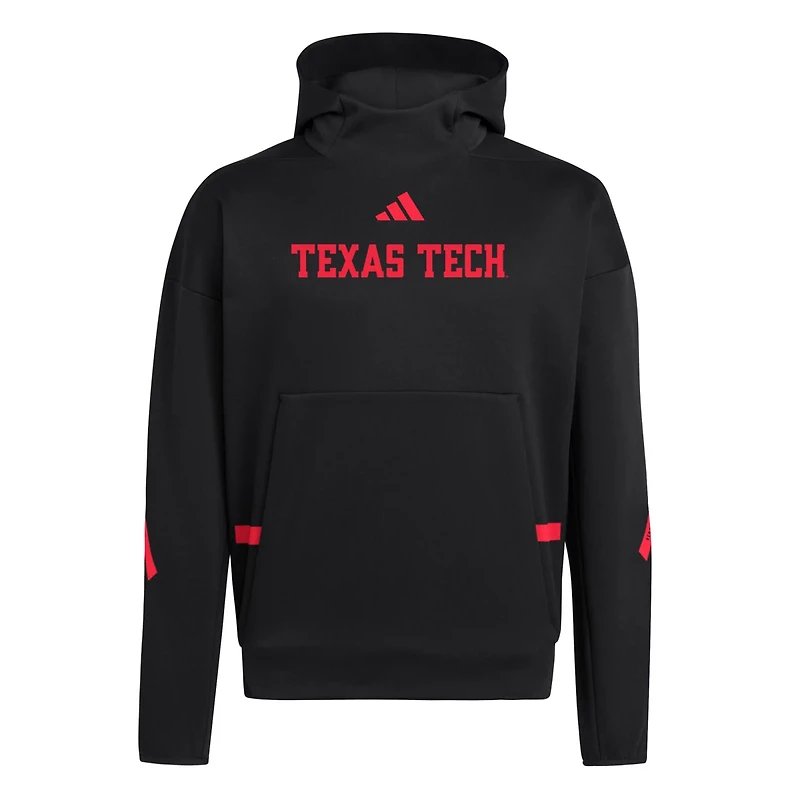 adidas Texas Tech Red Raiders ZNE Pullover Hoodie