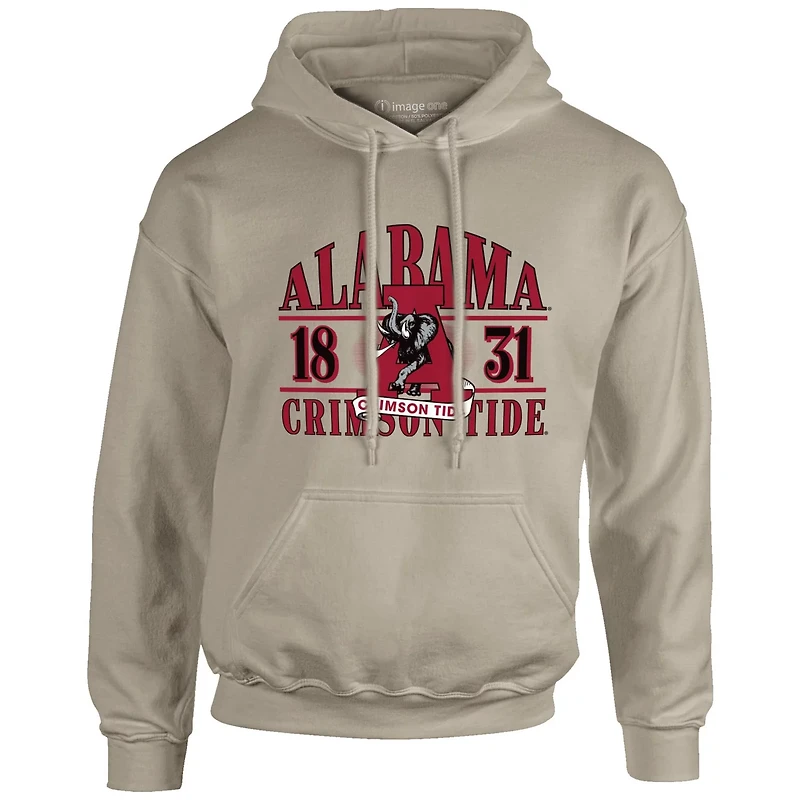 Alabama Crimson Tide Upper Arch Letters Pullover Hoodie