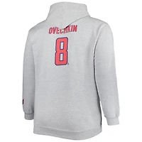 Alexander Ovechkin Washington Capitals Big  Tall Player Pullover Hoodie