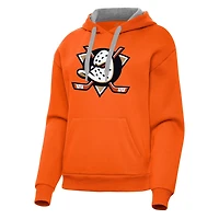 Antigua Anaheim Ducks Victory Pullover Hoodie