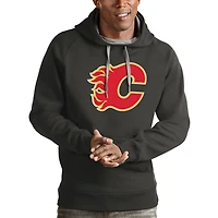 Antigua Calgary Flames Logo Victory Pullover Hoodie