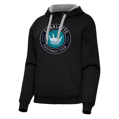 Antigua Charlotte FC Victory Pullover Hoodie