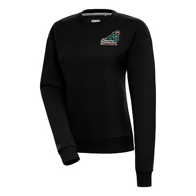 Antigua Coastal Carolina Chanticleers Victory Crewneck Pullover Sweatshirt