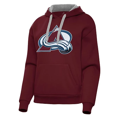 Antigua Colorado Avalanche Victory Pullover Hoodie