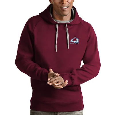 Antigua Colorado Avalanche Victory Pullover Hoodie