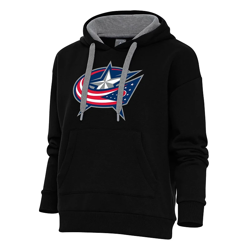 Antigua Columbus Blue Jackets Special Edition 20 Victory Pullover Hoodie