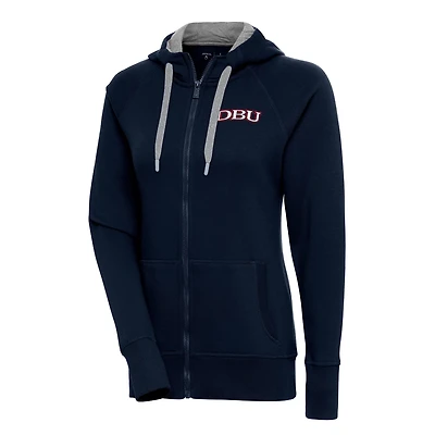 Antigua Dallas Baptist Patriots Victory Full-Zip Hoodie