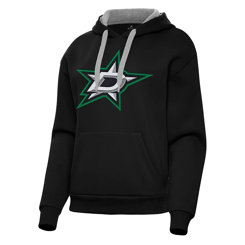 Antigua Dallas Stars Victory Pullover Hoodie